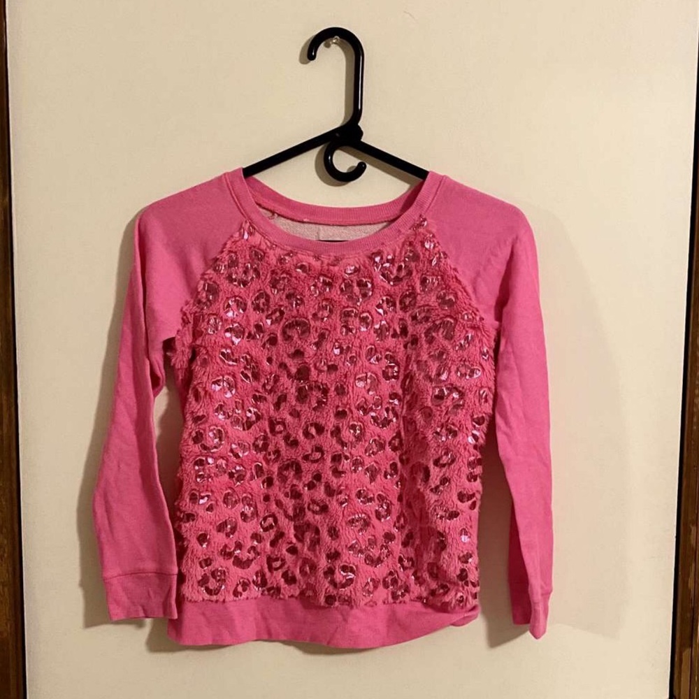 Pink Cheetah Sweater